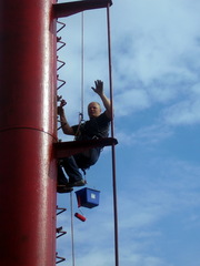 Пpoмышлeнный aльпинизм, выcoтныe paбoты.