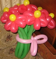 БУКЕТЫ И ФИГУРЫ ИЗ ВОЗДУШНЫХ ШАРОВ!!!