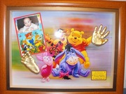 Слепки ручек и ножек малышей