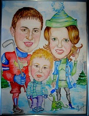 Профессиональные шаржи на заказ