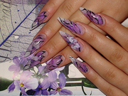                наращивание        ногтей 