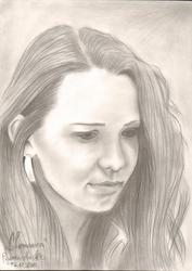 Портреты в технике 