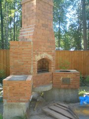 Монтаж каминов,  печей