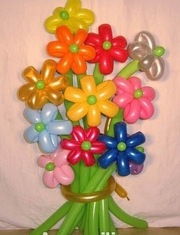 Букет из воздушных цветов!