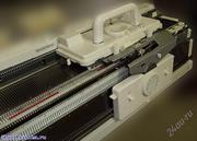 Обучение машинному вязанию.