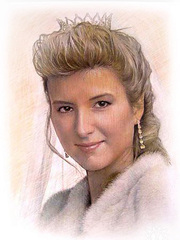 Портрет по фотографии на заказ в Калининграде. Художник Михаил Шабалин.