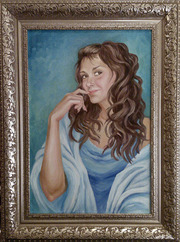 Портрет на заказ масл. красками.