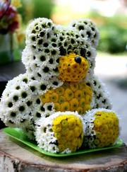 игрушки из живых цветов,  удивите своих любимых прекрасном подарком !!!