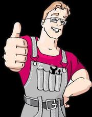 Муж на час. Вызов мастера. Услуги: электрика,  сантехника,  плотника. 