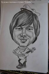 шаржи по фото уфа,  портреты карандашом уфа,  шаржи на торжествах уфа