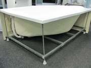 Установка акриловых ванн