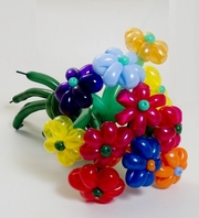 Цветы из шаров!!!!!!!!!!!!!!