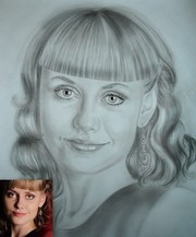 Портреты и шаржи.Новосибирск