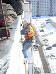 Промышленный альпинизм - любые высотные работы.