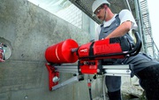 Алмазное бурение, сверление в бетоне.
