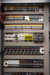 Сборка шкафов управления, электромонтаж, снятие показаний.