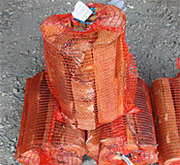 Дрова в сетках