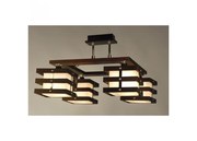 Изготовление деревянных люстр разных форм, стилей и размеров