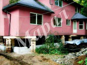 Передвижка домов.Замена венцов.Реставрация фундамента