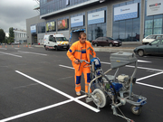 Дорожная разметка. Разметка парковок.