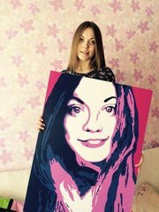 Печать любых Ваших фотографий на холсте