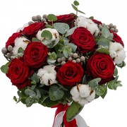 букет из живых цветов