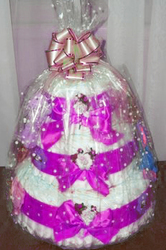 Торты из подгузников