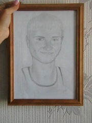 Рисую портреты с фотографий (с человека)