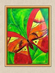 Картины - роспись по стеклу,  витражи,  на заказ,  ручная работа.