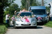 Свадебное автоукрашение прокат