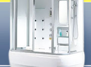 Сантехника установка душевых кабин